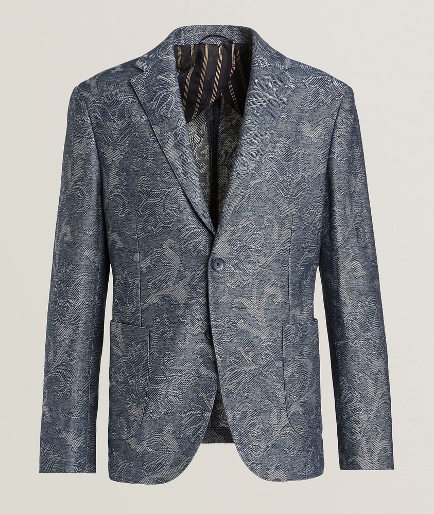 Floral Cotton Sport Jacket