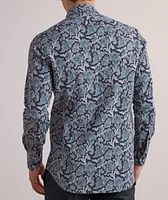 Floral Stretch-Cotton Shirt
