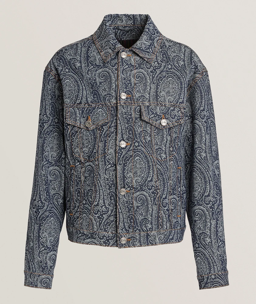 Paisley Denim Jacket
