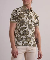 Floral Cotton Polo