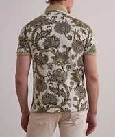 Floral Cotton Polo
