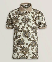Floral Cotton Polo