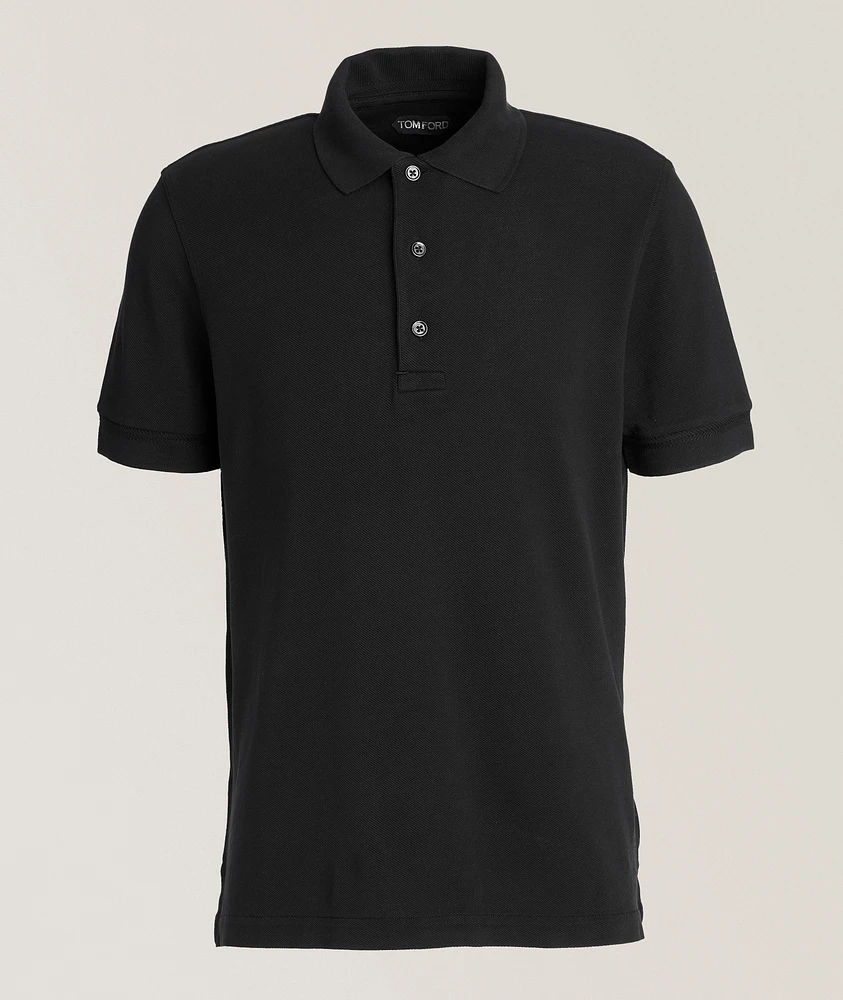 Lyocell Piqué Cotton Polo