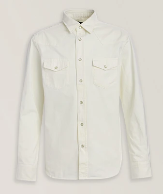 Cotton Twill Western Shirt