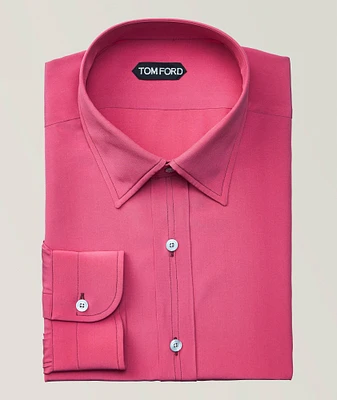 Silk Crepe de Chine Dress Shirt
