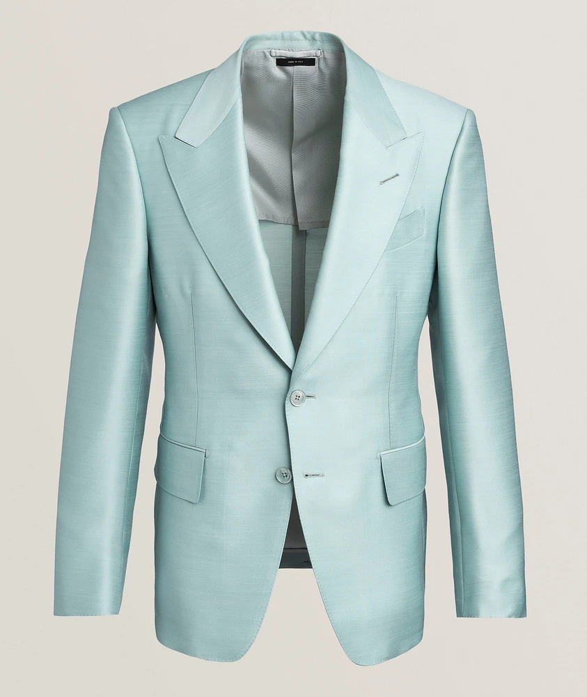 Shelton Mohair-Silk Twill Sport Jacket