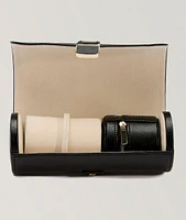 Palermo Double Watch Roll with Jewelry Pouch