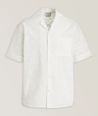 Cotton Eyelet Shirt