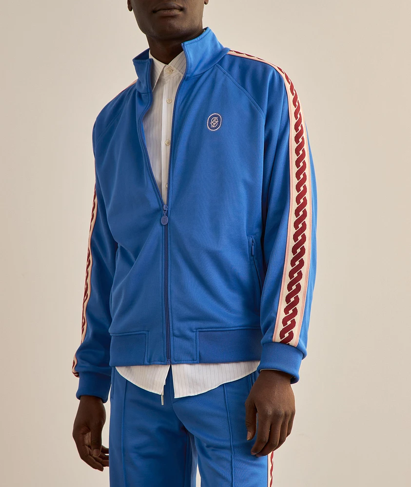 Braided Trim Track Jacket