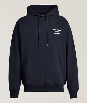 Not From Paris Madame Cotton Hooded Sweater
