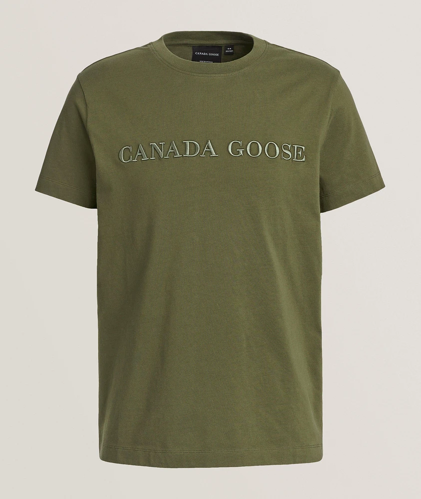 Emersen Embroidered Wordmark T-Shirt