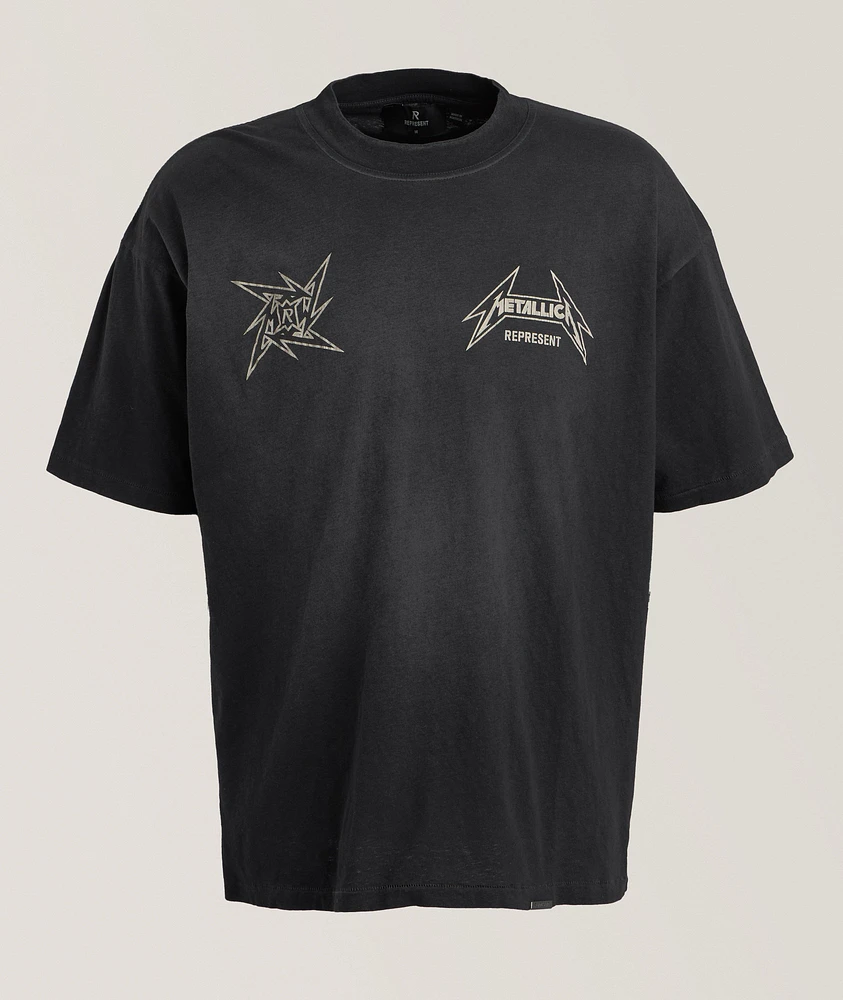 X Metallica 40th Anniversary World Tour T-Shirt