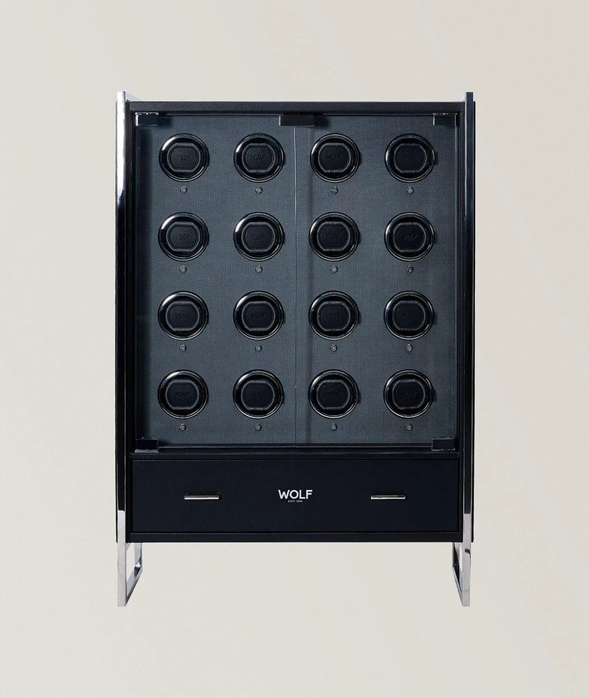 Regent Roadster 16pc Watch Winder Cabinet