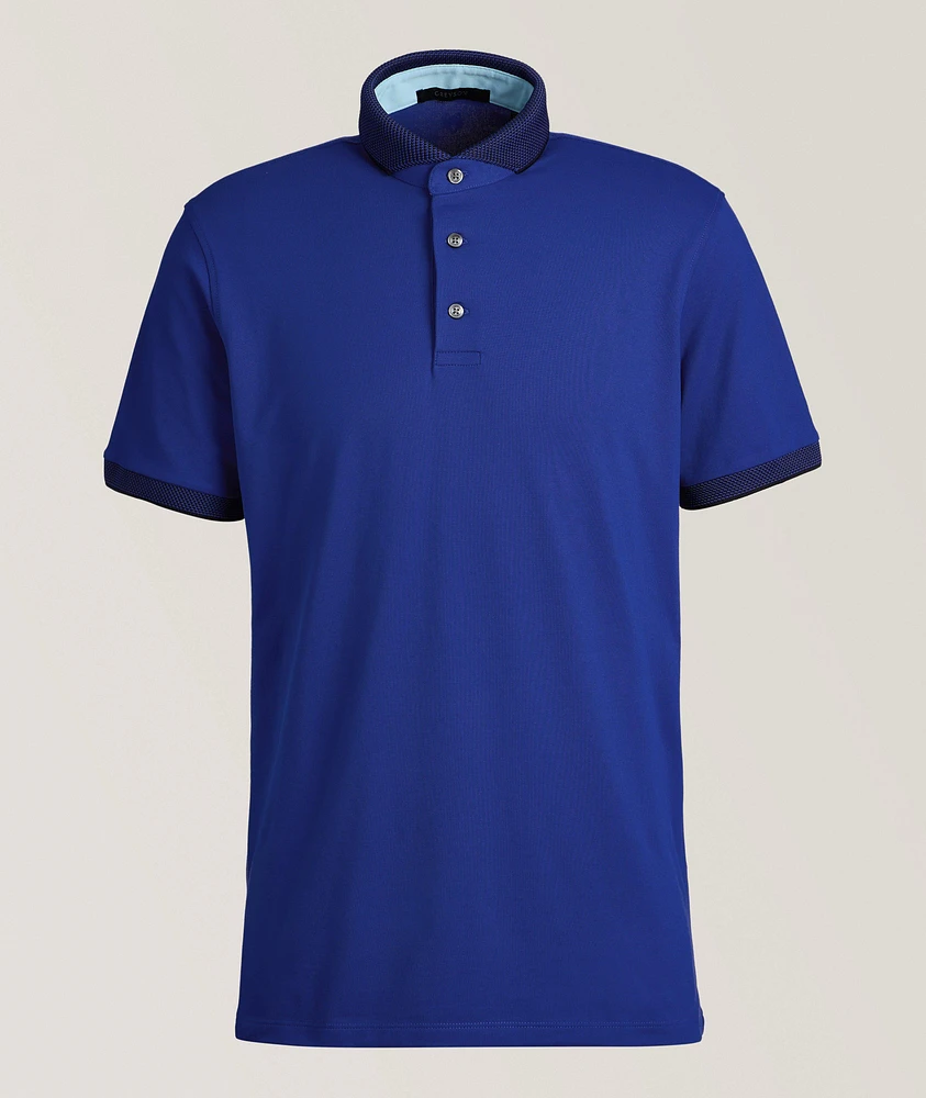 Cotton-Blend Golf Polo