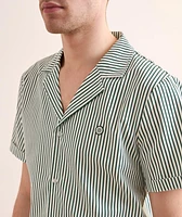 Pinstripe Camp Shirt