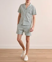 Pinstripe Camp Shirt