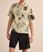 Floral Cotton Camp Shirt