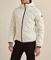 Bimont Zig-Zag Quilted Down Puffer Jacket