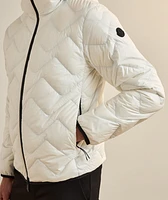 Bimont Zig-Zag Quilted Down Puffer Jacket