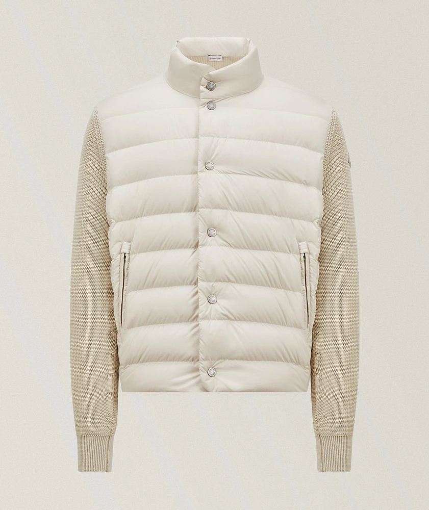 Hybrid Down Cardigan