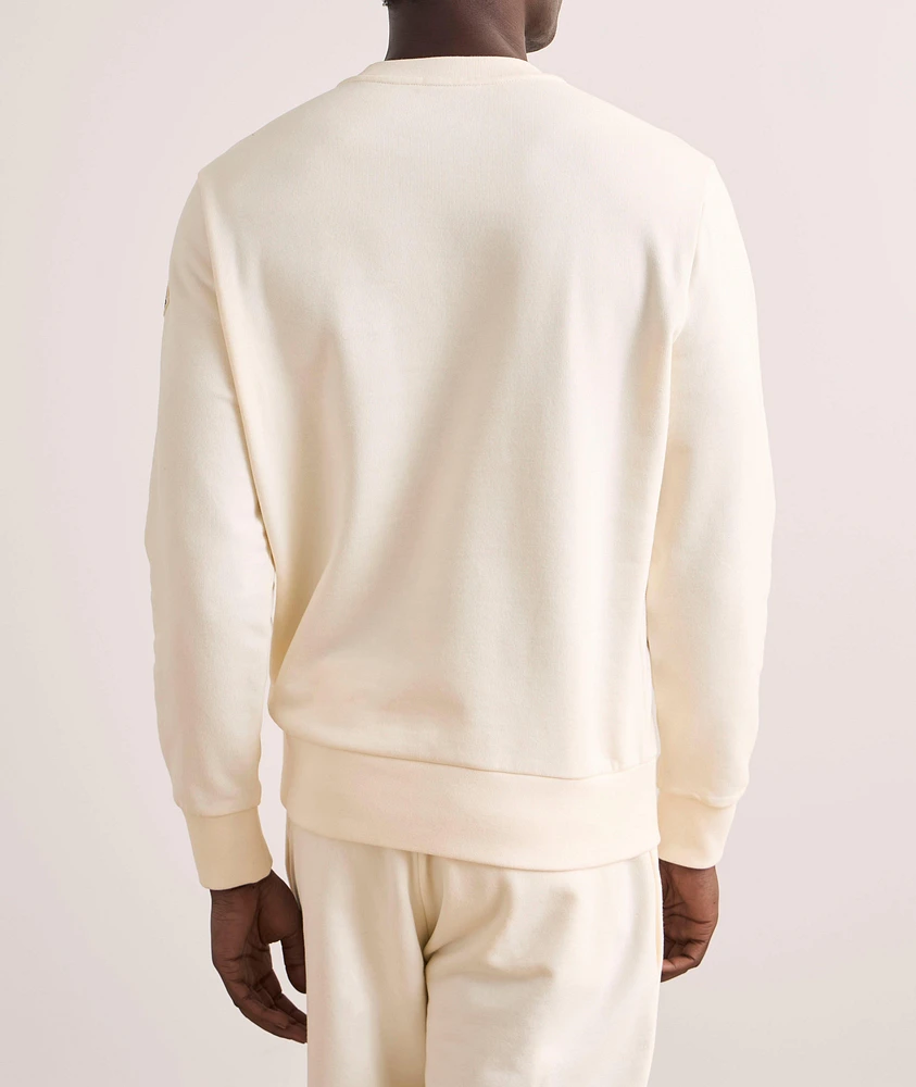 Embroidered Cursive Logo Sweatshirt