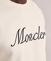 Embroidered Cursive Logo Sweatshirt