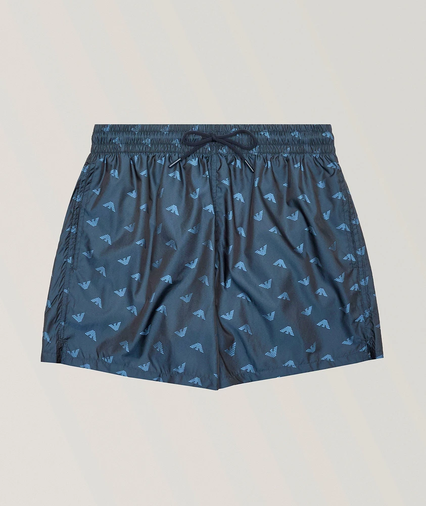 Jacquard Logo Swim Shorts