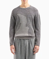 Jacquard Cotton-Cashmere Blend Sweater