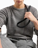 Jacquard Cotton-Cashmere Blend Sweater