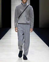 Jacquard Cotton-Cashmere Blend Sweater