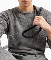 Jacquard Cotton-Cashmere Blend Sweater