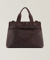 Smooth Leather Duffel Bag