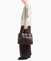 Smooth Leather Duffel Bag