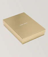Two-Piece Leather Cardholder & Keyring Set