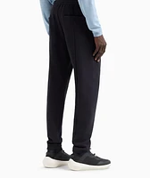 Travel Essentials Textured Cotton-Blend Joggers