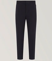 Travel Essentials Textured Cotton-Blend Joggers