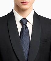 Jacquard Motif Silk Tie