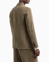 Linen-Blend Sport Jacket