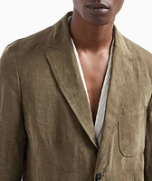 Linen-Blend Sport Jacket