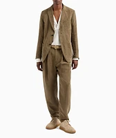 Linen-Blend Sport Jacket