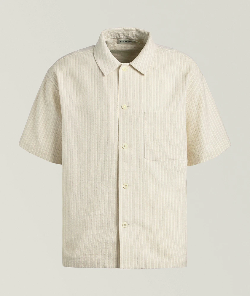 Striped Jacquard Shirt