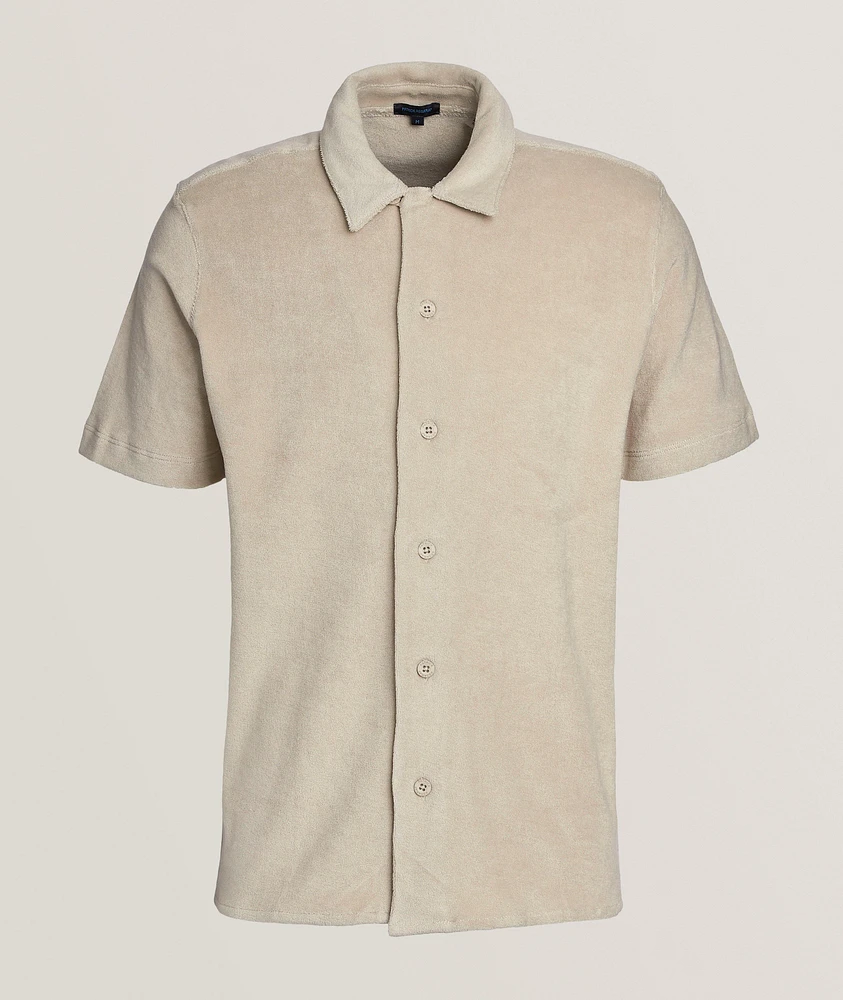 Terry Cotton Camp Shirt