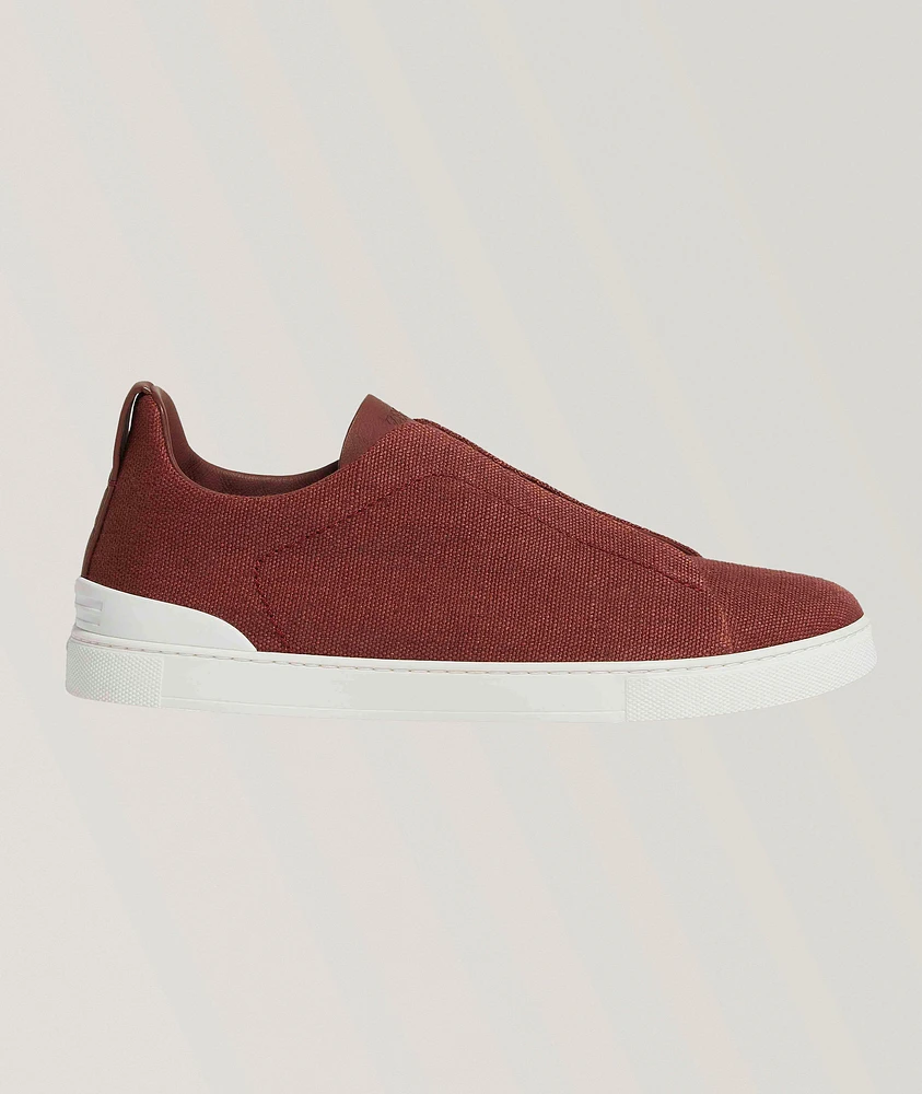Oasi Triple Stitch Linen Sneakers
