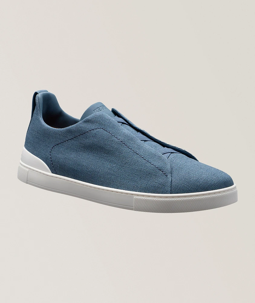 Oasi Triple Stitch Linen Sneakers