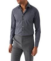 Contemporary-Fit Floral Twill Dress Shirt