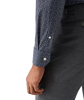 Contemporary-Fit Floral Twill Dress Shirt