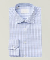Slim-Fit Elevated Check Dress Shirt