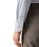 Slim-Fit Stripe Twill Dress Shirt