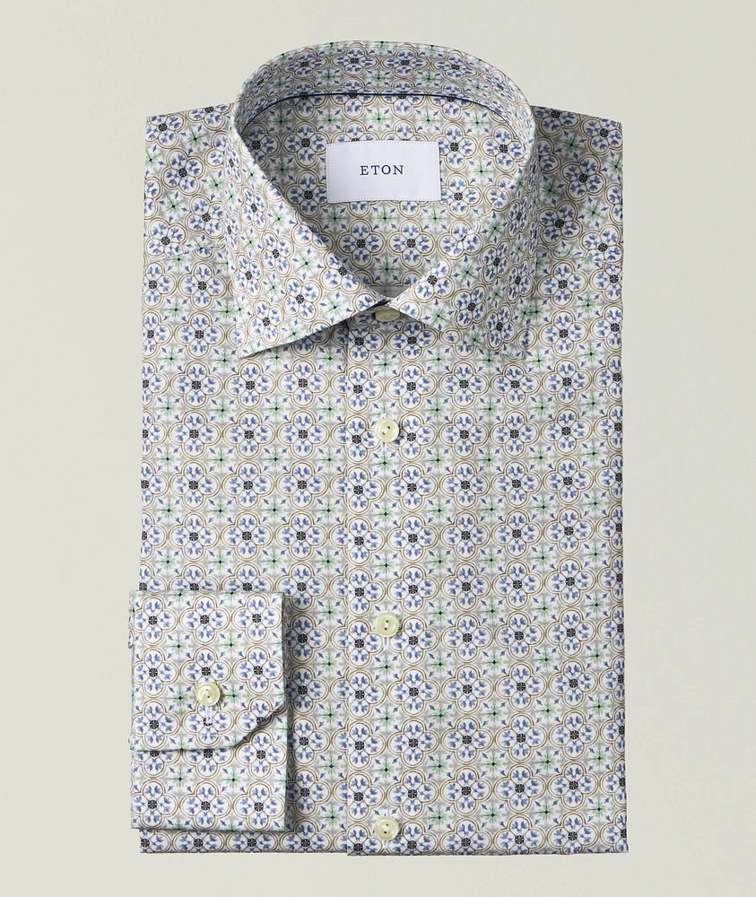 Slim-Fit Cotton Tencel Lyocell Shirt