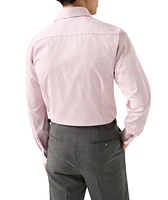 Slim-Fit Mélange Fine Twill Dress Shirt